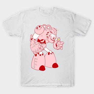 Daisy Pink Robot T-Shirt